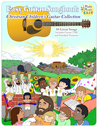Christian Childrens Guitar Collection Cover 200x259