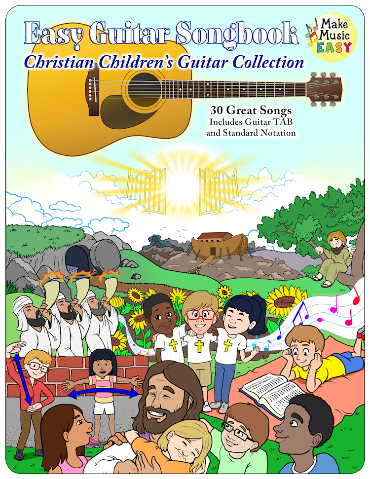 Christian Childrens Guitar Collection Cover 750x971