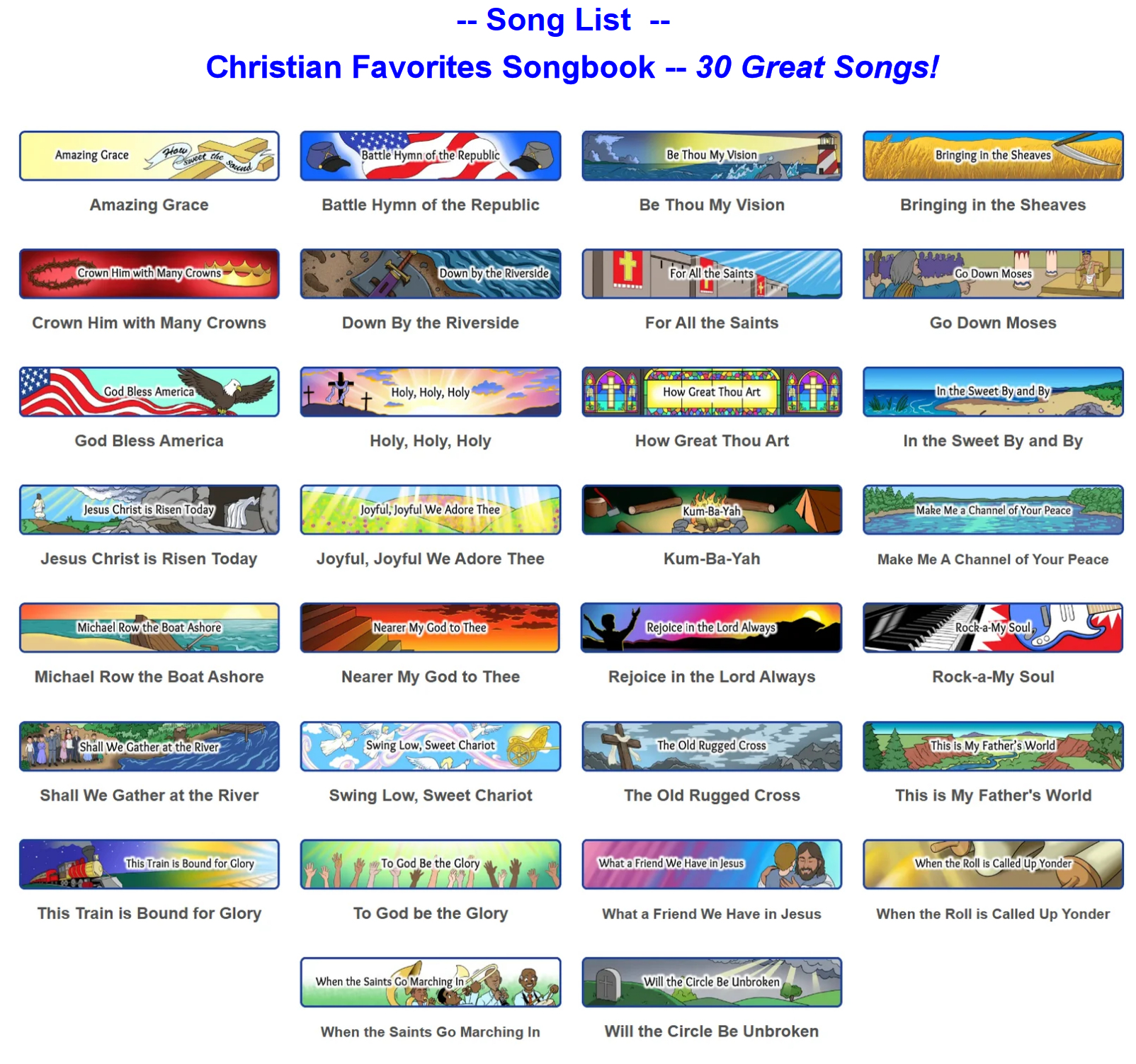 Christian Favorites all 30 Songs